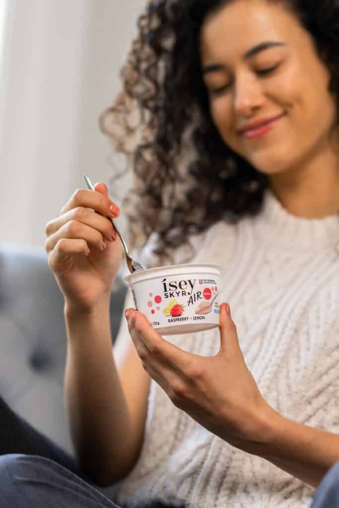 Productfotografie voor Isey Skyr.